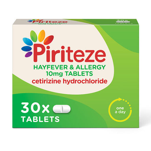 Piriteze Antihistamine Allergy Relief - 30 Tablets