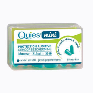 Quies Foam Earplugs - 3 Pairs