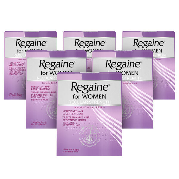 Regaine For Women Solution - 2 Months Supply - 1 x 60ml Bottle