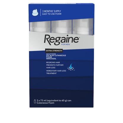 Regine Foam
Men Extra Strength