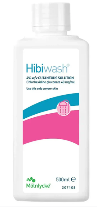 Hibiwash (prev. Hibiscrub) Antibacterial Wash - 500ml 