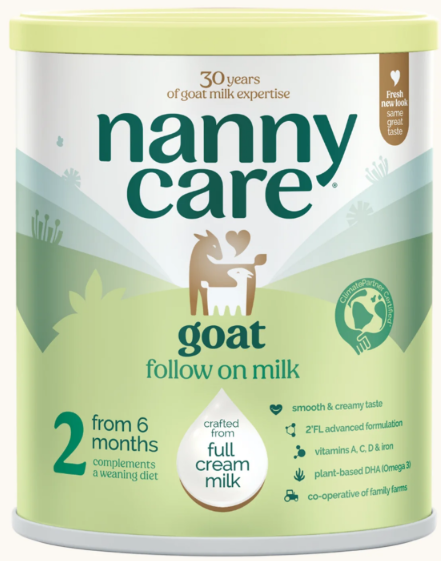 Nannycare 2 Goat Milk Based Follow On Milk 800g