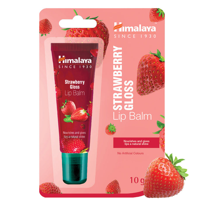 Himalaya Strawberry Gloss Lip Balm - 10g