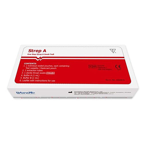 Strep A One Step Swab Test - 1 Test Kit