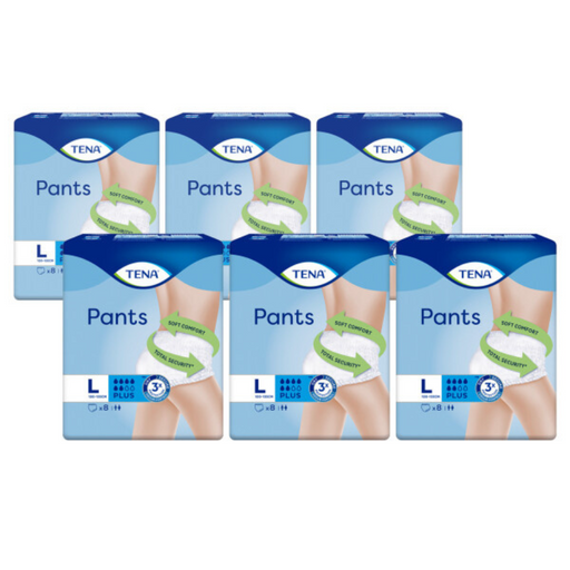 TENA Incontinence Pants Plus Large Size - 8 Pants