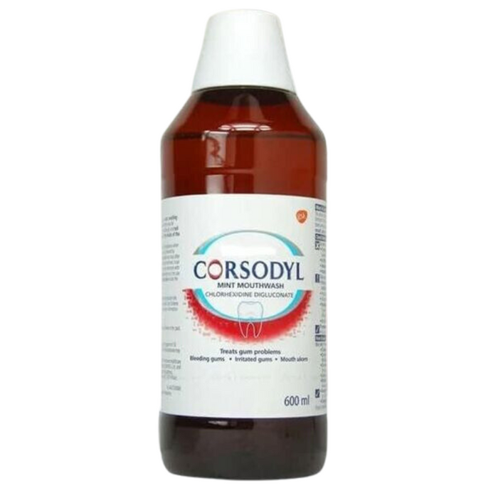 Corsodyl Mint Mouthwash - 600ml