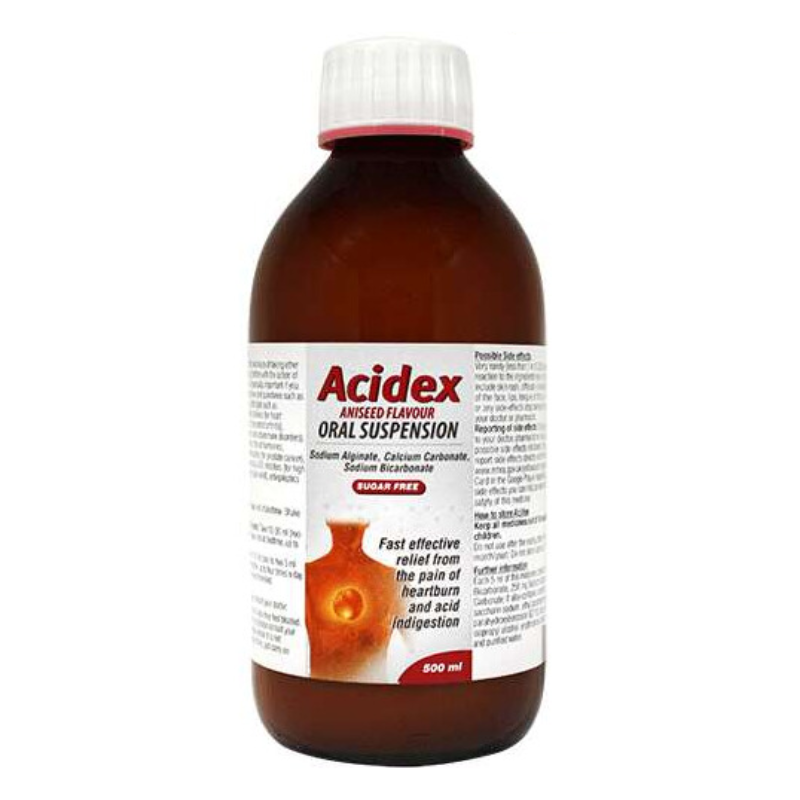 Acidex Api Acidex Original Oral Suspension Aniseed – Cured Pharmacy