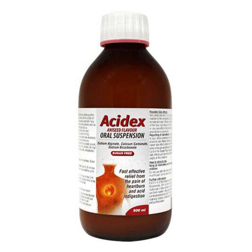 Acidex Original Oral Suspension Aniseed