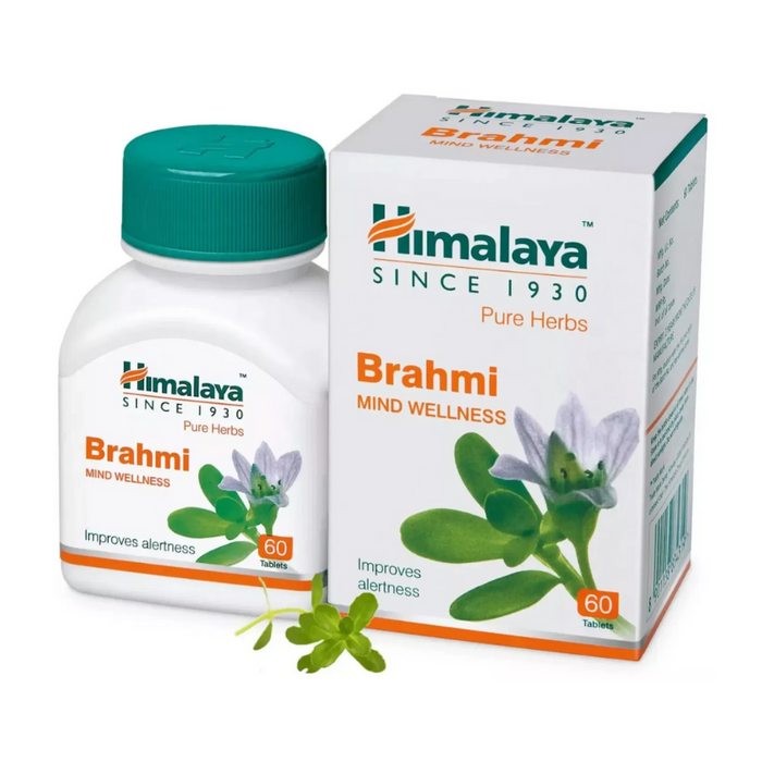 HIMALAYA BRAHMI TABLETS ~ SUPPORTS MEMORY WELLNESS