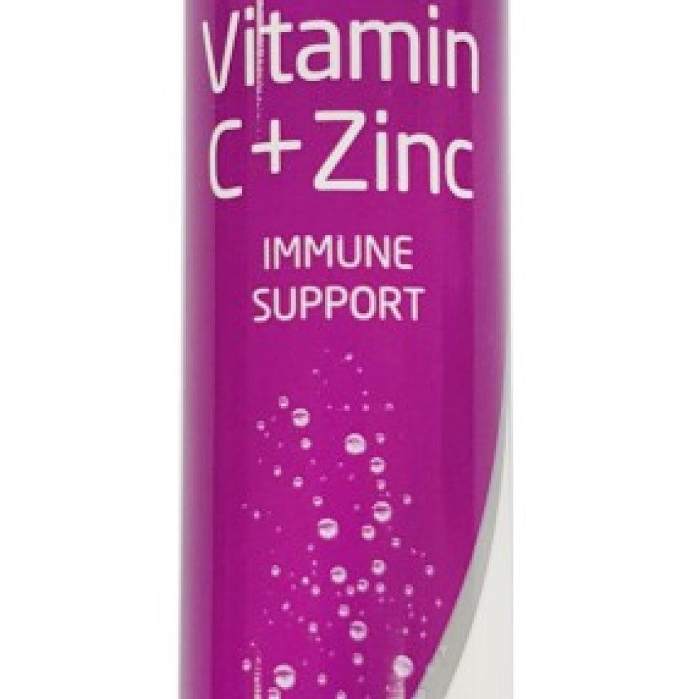 Valupak Effervescent Vitamin C + Zinc Immune Support Tablets 20s
