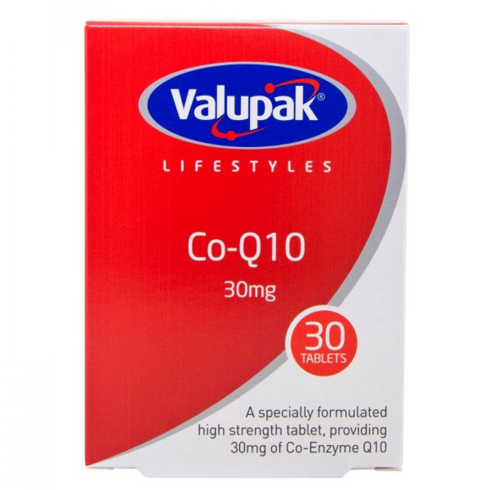 Valupak Lifestyles CO Q010 Tablets 30s