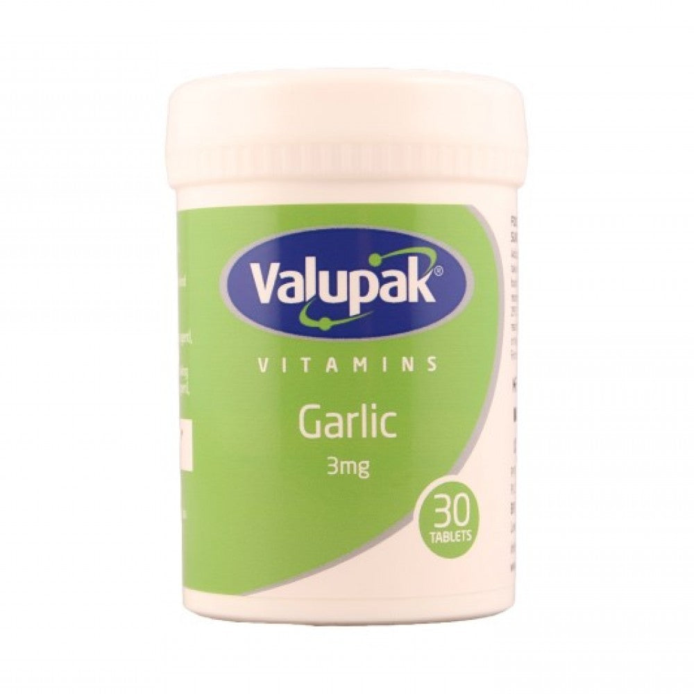 Valupak Vitamins Garlic Tablets 30s