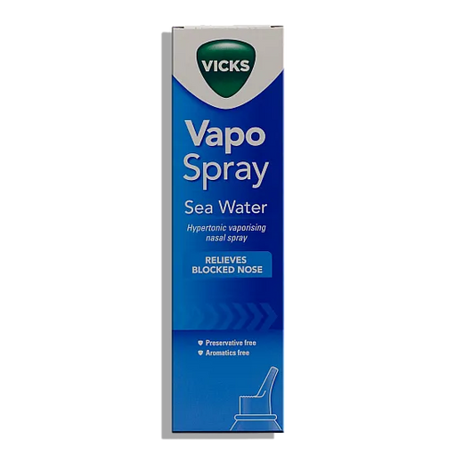 Vicks Vapo Spray Saline Nasal Spray - 100ml