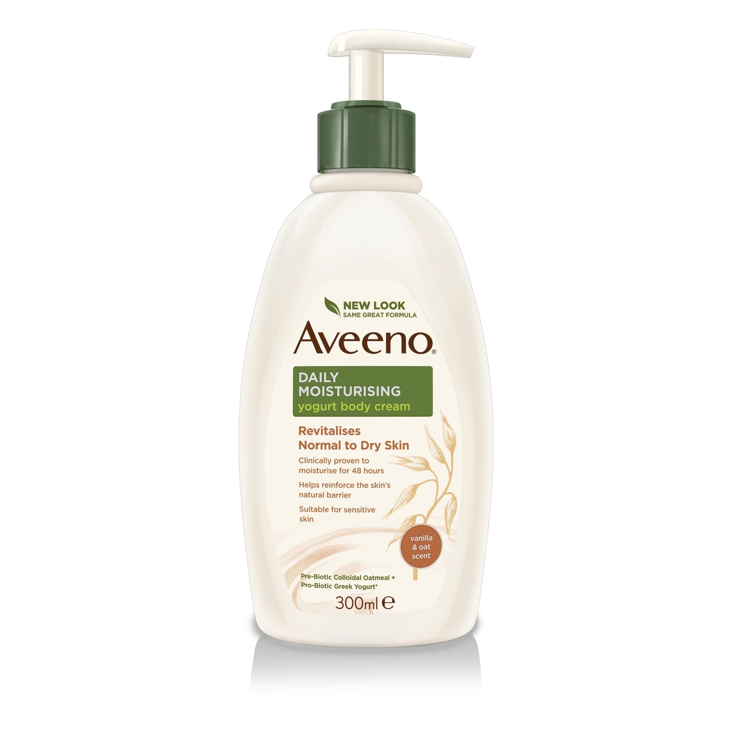Aveeno Daily Moisturising Yogurt Body Cream Vanilla & Oat-300 ml
