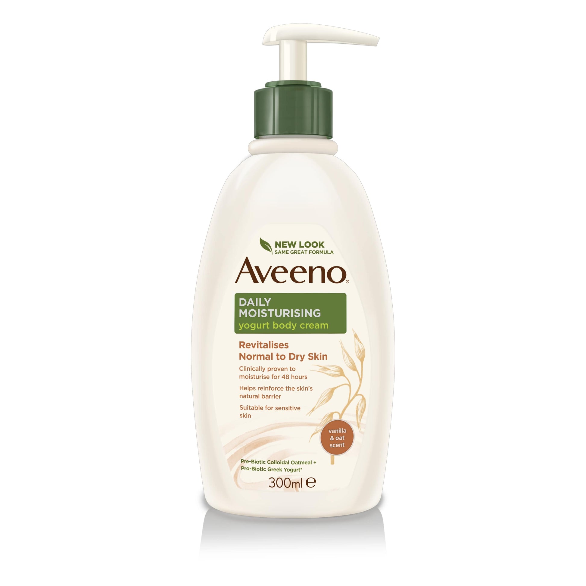 Aveeno Daily Moisturising Yogurt Body Cream Vanilla & Oat-300 ml