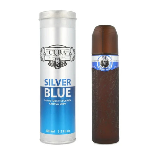 Cuba Silver Blue 100 Ml Edt Spray