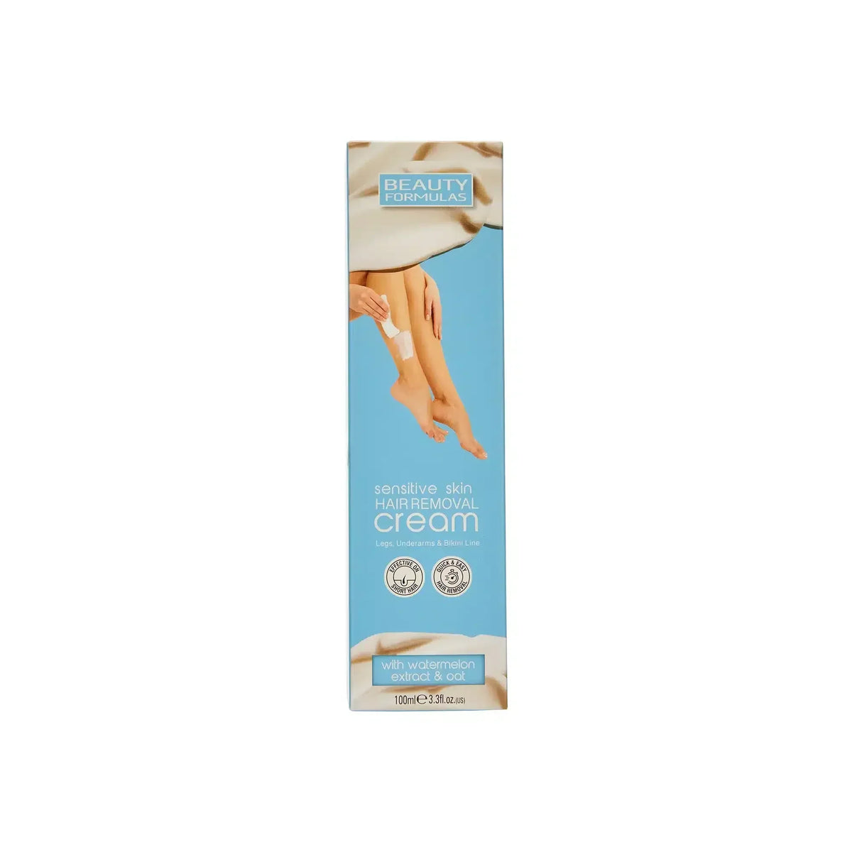 Beauty Formulas Sensitive Skin Hair Removal watermelon extract & oat