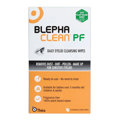 Blephaclean Sterile Eyelid Cleansing Wipes