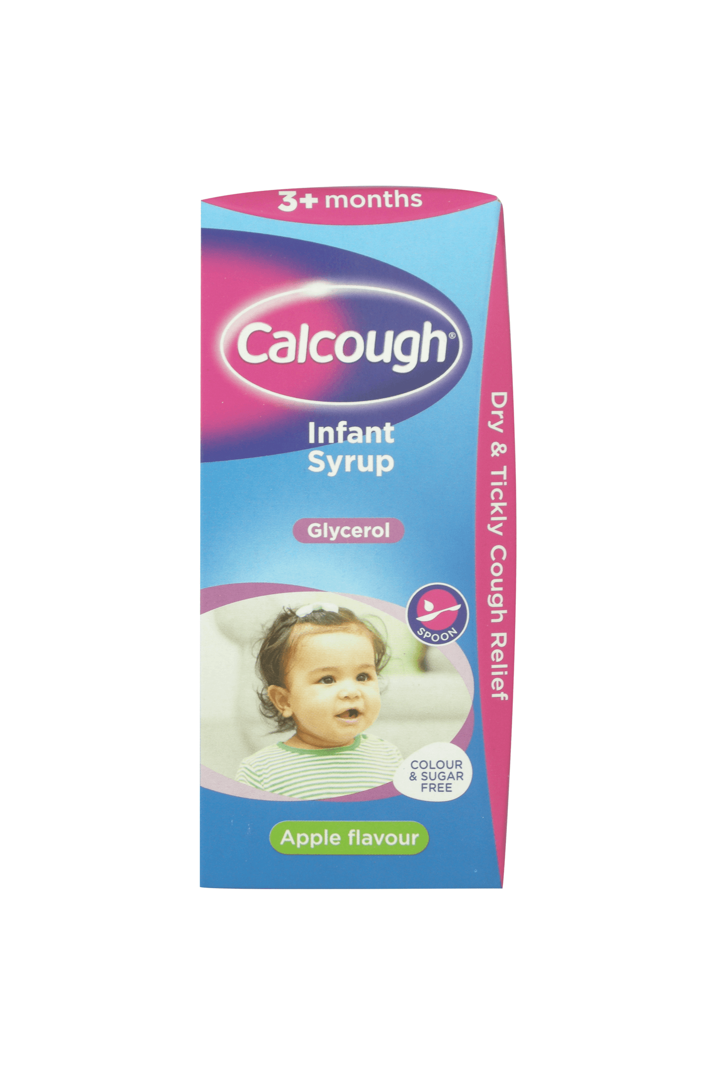 Calcough Children's Soothing Syrup Dry, Tickly cough Apple 125ml