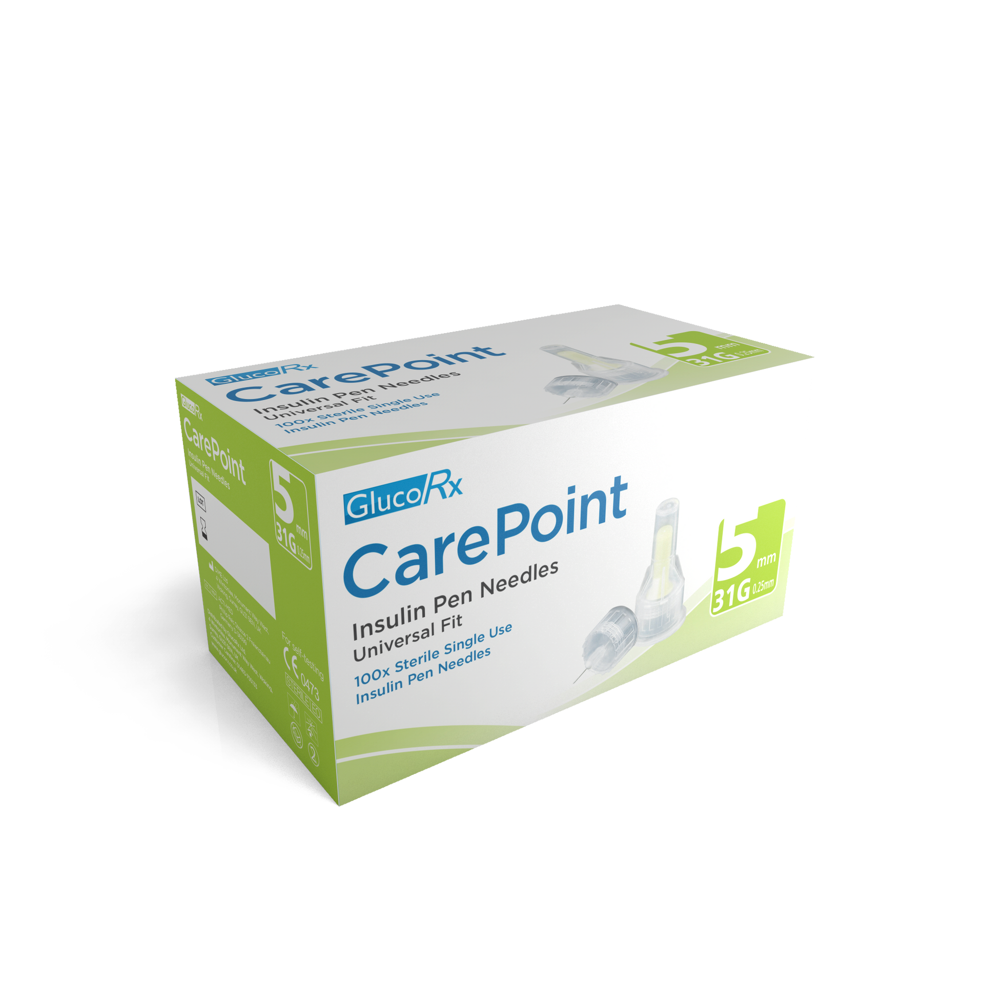 Carepoint Pen Needles 5mm 100 Needles