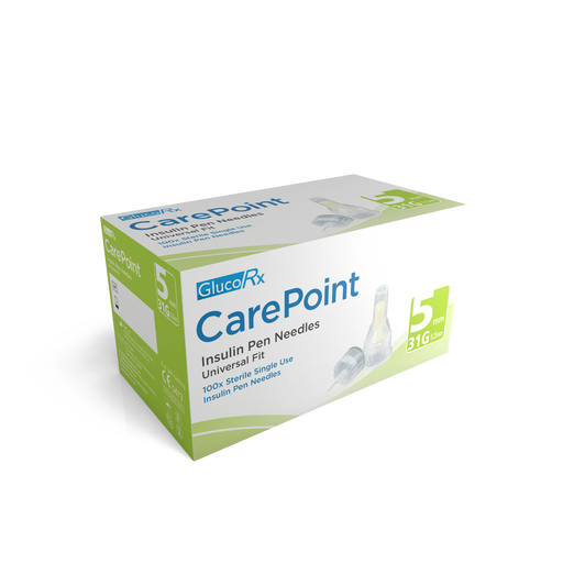 Carepoint Pen Needles 31g 5mm - 100 Needles