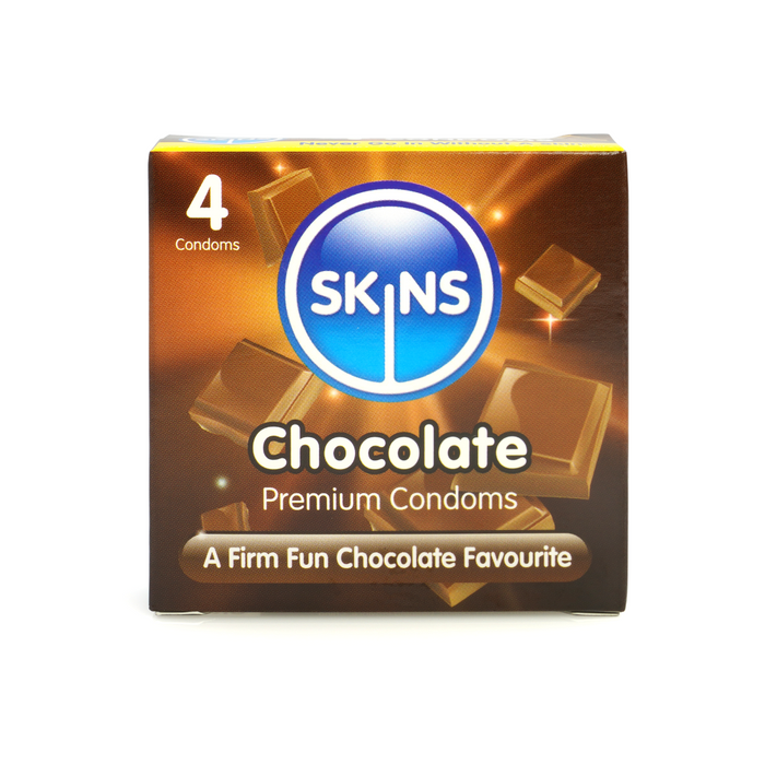 Skins Condoms Chocolate 4 Pack