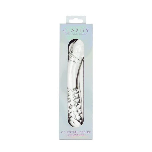 Clarity - Glass Dildo - Celestial Desire