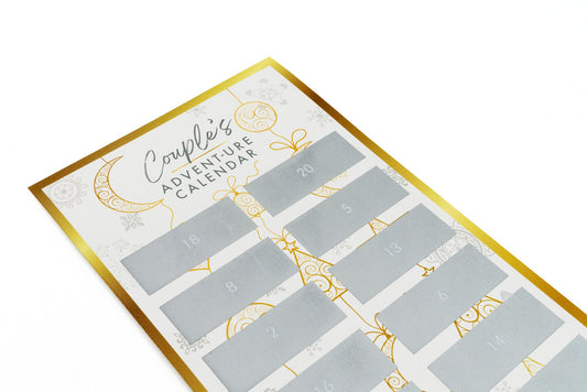 The Couple's Advent-ure Scratch Calendar 