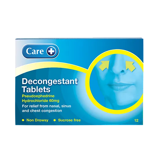 Care Decongestant Tablets