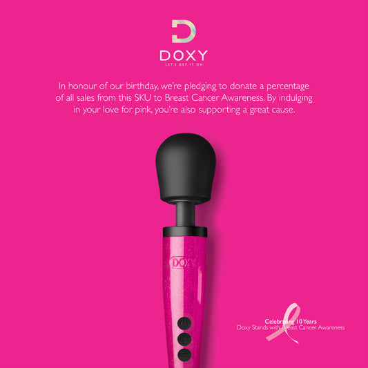 Doxy Die Cast in hot pink, detailed diecast model with textured surface and realistic features, showcasing vibrant color and craftsmanship.