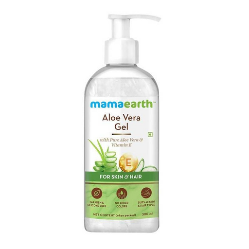 Mamaearth Aloe Vera Gel For Skin & Hair -300 ml