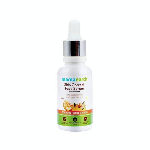 Mamaearth Skin Correct Face Serum With Niacinamide & Ginger Extract 15ml