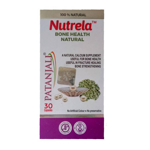 Patanjali Nutrela Bone Health Natural Capsules -30 caps