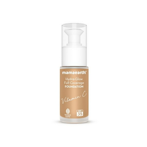 Mamaearth Hydra-Glow Full Coverage Foundation With Vitamin C & Turmeric