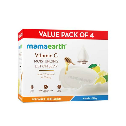 Mamaearth Vitamin C Moisturizing Lotion Soap