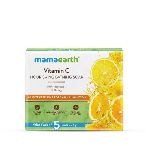 Mamaearth Vitamin C Nourishing Bathing Soap