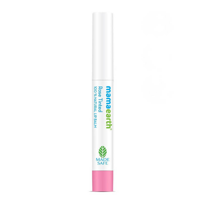 Mamaearth Rose Tinted 100% Natural Lip Balm