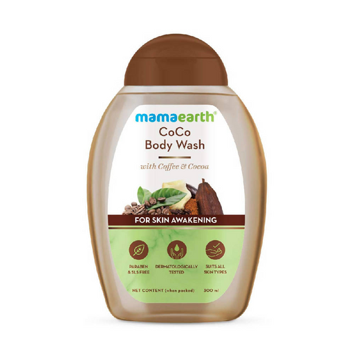 Mamaearth CoCo Body Wash With Coffee & Cocoa For Skin Awakening