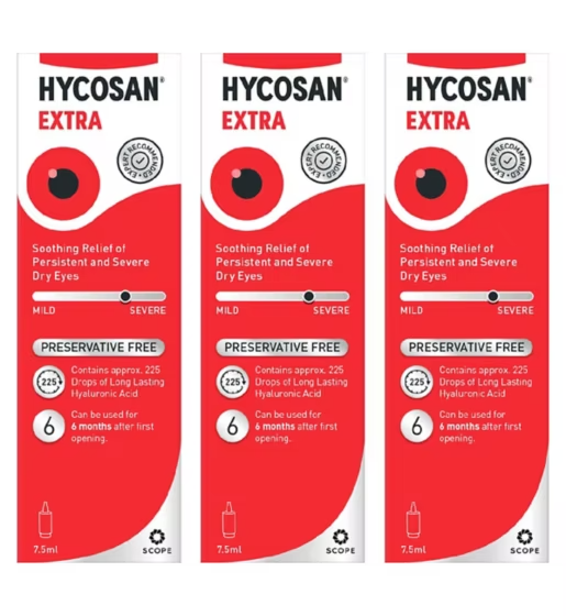 Hycosan Extra Preservative Free Drops