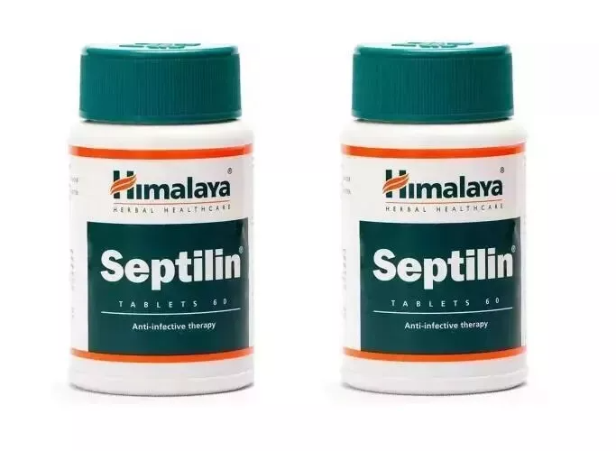 Himalaya Septilin (60 Tablets Each) Anti-Biotic & Immunity