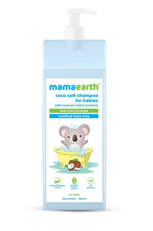 Mamaearth Coco Soft Shampoo with Coconut Milk & Turmeric for Babies -400 ml