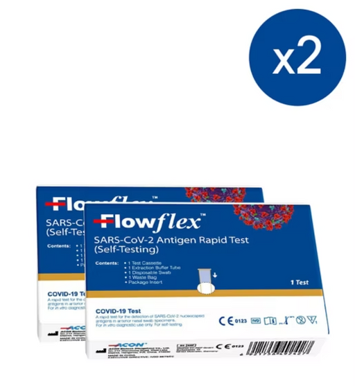 Flowflex Antigen Rapid Test Lateral Flow Self-Testing