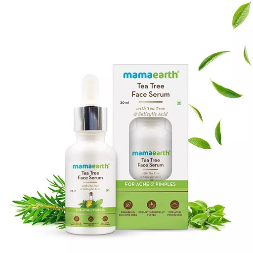 Mamaearth Tea Tree Face Serum for Acne Prone skin Salicylic Acid For Acne 30ml