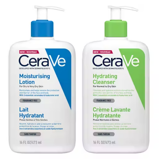 CeraVe Family Sized Cleanse & Care Duo