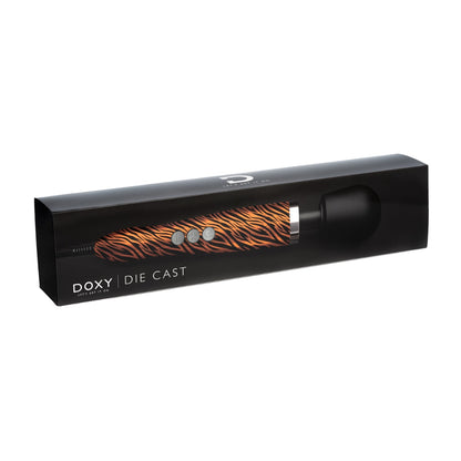 Doxy Die Cast Tiger Hydrographic product box with detailed tiger graphic and branding, showcasing the packaging design.