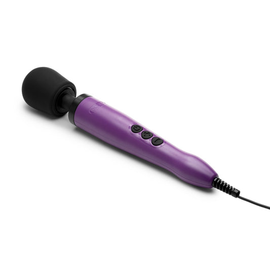 Doxy Original Massager in purple with textured surface and ergonomic design for targeted muscle relief.