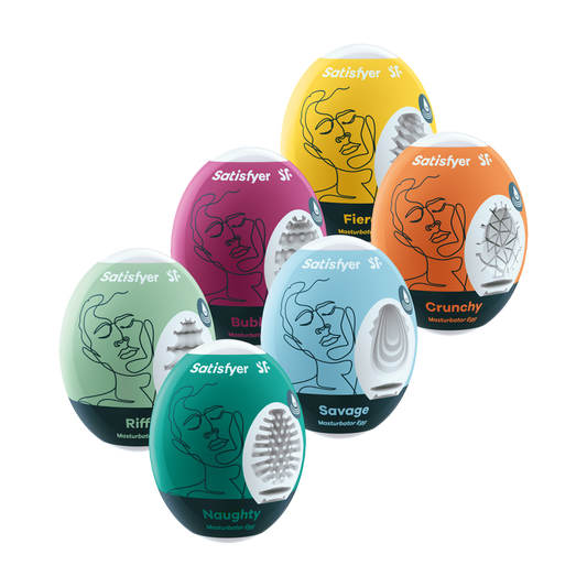 Satisfyer Masturbator Egg 6er Set
