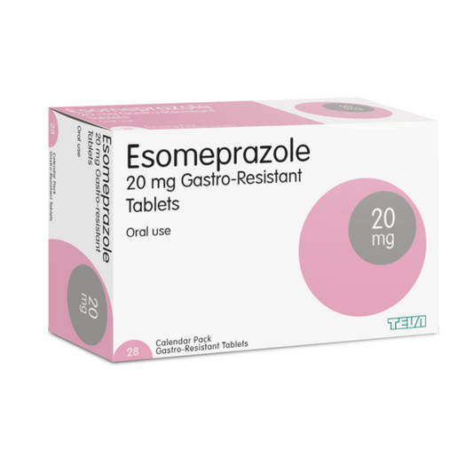 Esomeprazole 20mg – 28 pack