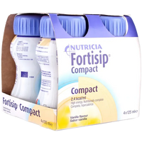 Fortisip Compact Protein Vanilla 4x125ml