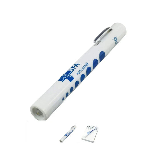 Medical Examination Pen Torch Light with Pupil Gauge